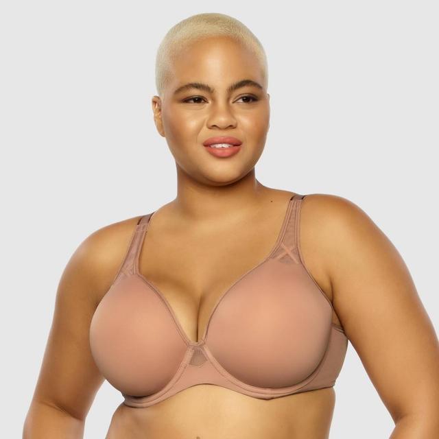 Plus Size Amaranth Lightweight Lightly Lined Underwire Bra Product Image